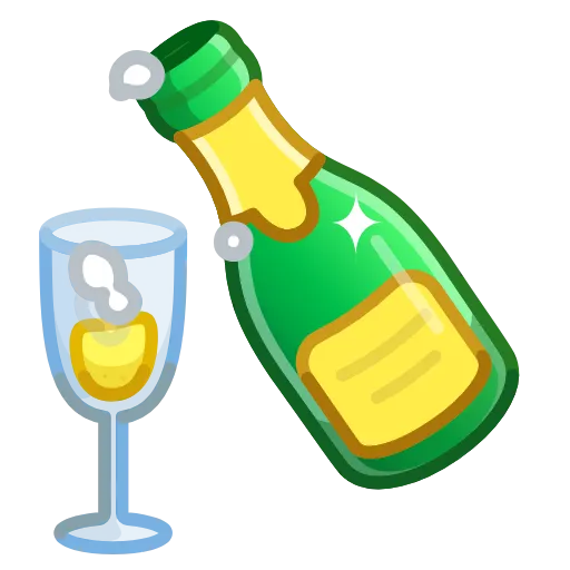 🍾 Эмодзи «birthdaytg 1» для Telegram