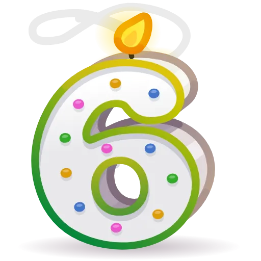 6️⃣ Эмодзи «birthdaytg 1» для Telegram