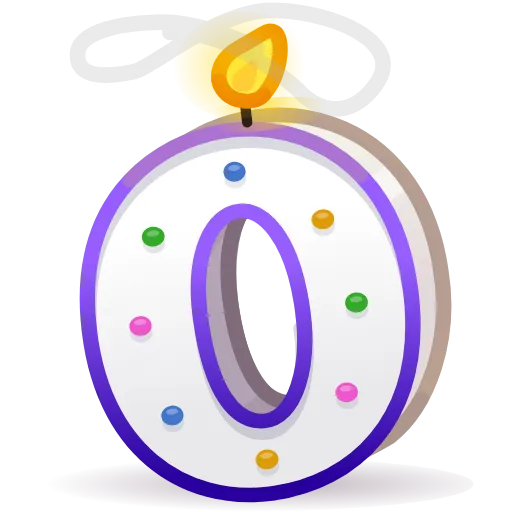 Стикерпак birthdaytg 1 для Telegram