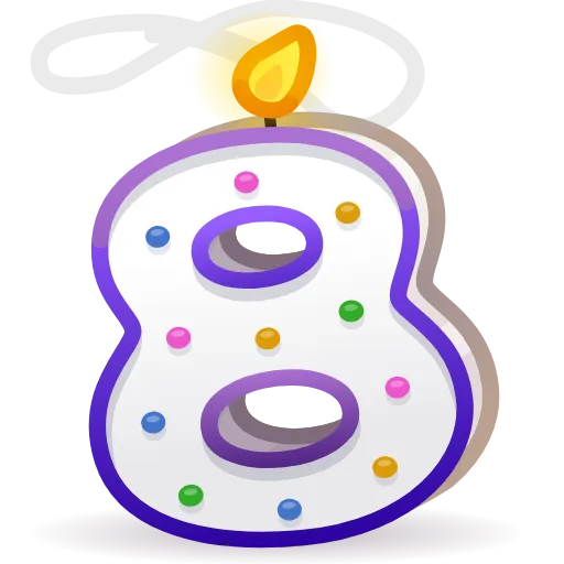 8️⃣ Эмодзи «birthdaytg 1» для Telegram