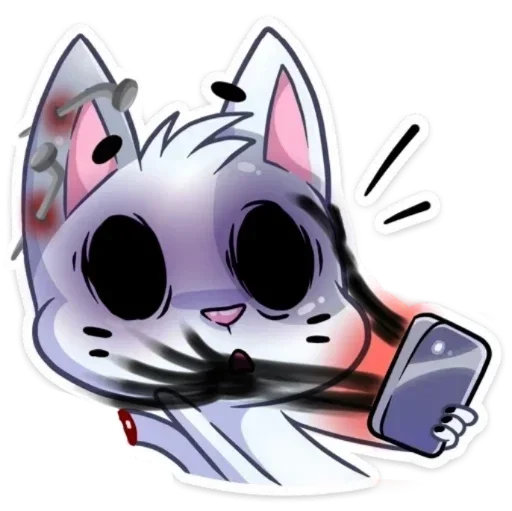 🙀 Стикер «Бисквит кринж» для Telegram