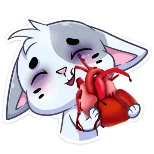 ❤ Стикер «Бисквит кринж» для Telegram
