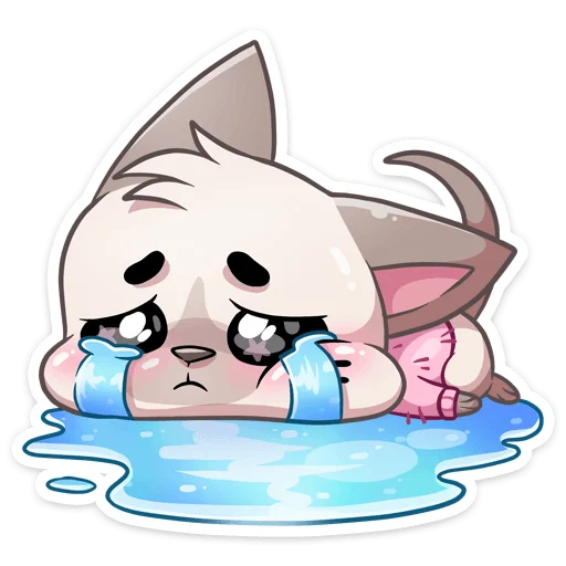😭 Стикер «Бисквит в свитере но без надписей» для Telegram