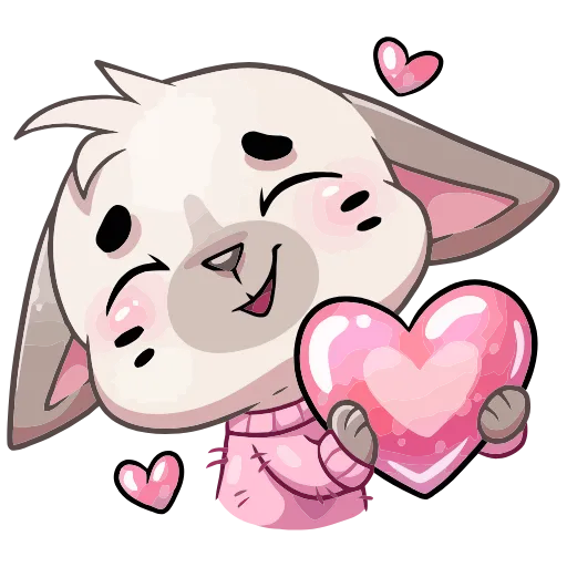 ❤️ Эмодзи «Новогодний Бисквит» для Telegram