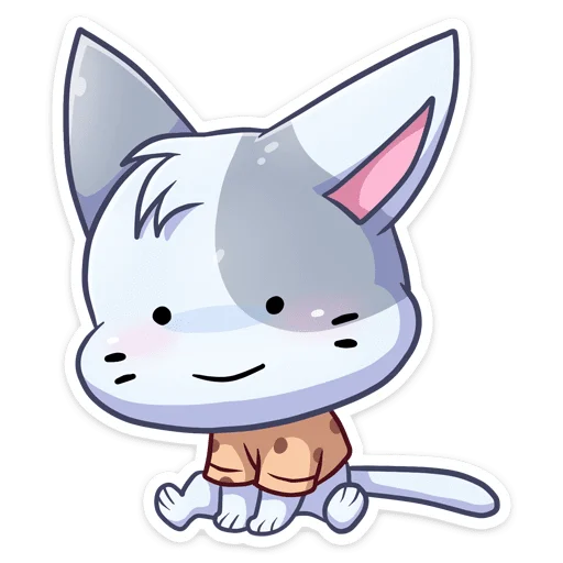 ☺ Стикер «Бисквитное печенье без надписей» для Telegram