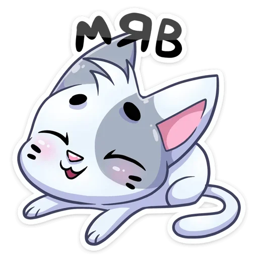😽 Стикер «Бисквит в свитере» для Telegram
