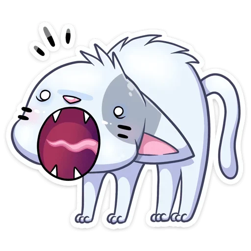 😡 Стикер «Бисквит в свитере» для Telegram