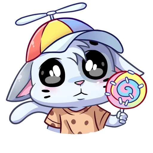 🍭 Стикер «Бисквитное печенье Без Текста» для Telegram