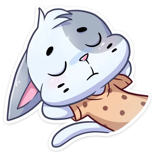 😴 Стикер «Бисквитное печенье» для Telegram