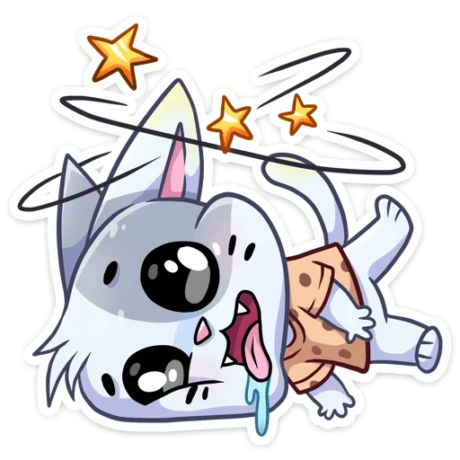 😵‍💫 Стикер «Бисквитное печенье» для Telegram