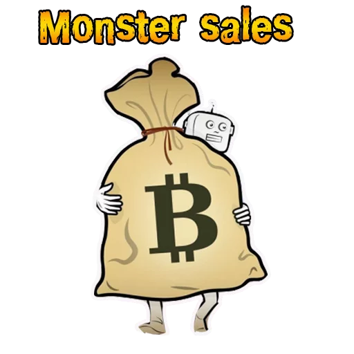 💯 Стикер «BTC» для Telegram