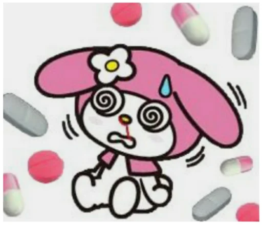 💊 Стикер «Bitch Kitty?» для Telegram