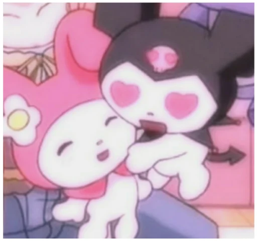 👩‍❤️‍💋‍👨 Стикер «Bitch Kitty?» для Telegram