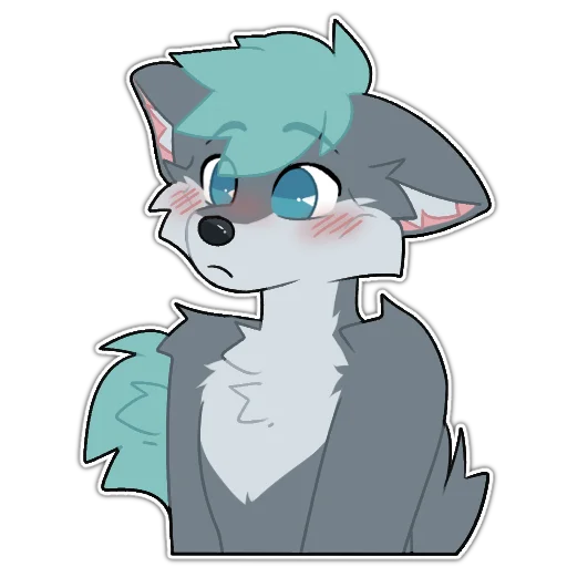 ☺️ Стикер «Rix (Wolfdog & Dogzilla)» для Telegram