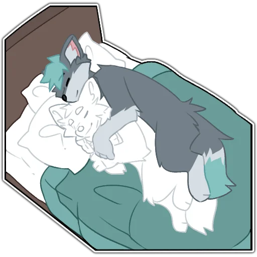 🥄 Стикер «Rix (Wolfdog & Dogzilla)» для Telegram