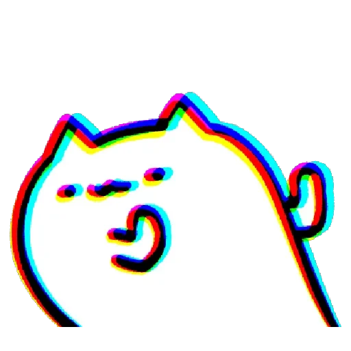 😇 Стикер «Bitty Cat» для Telegram