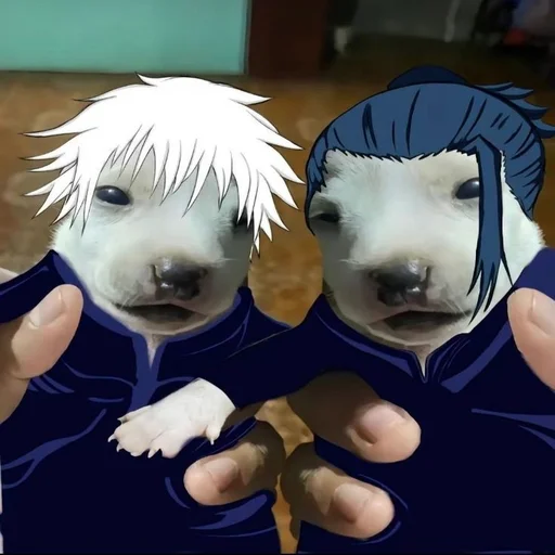 🐶 Стикер «Магическая битва rofl» для Telegram