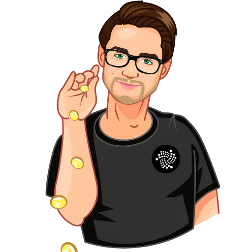 💸 Стикер «iota» для Telegram