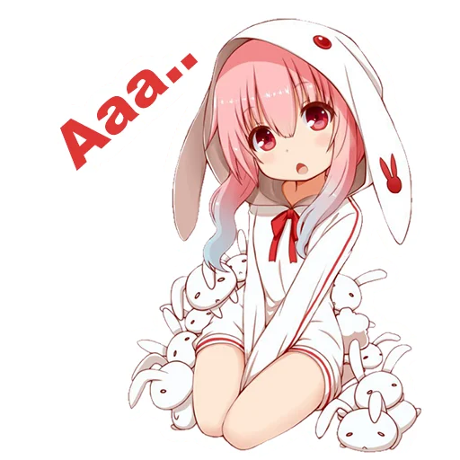 🐰 Стикер «Велика Колекція UАnime by. T» для Telegram