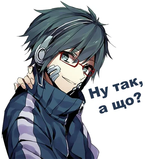 😁 Стикер «Велика Колекція UАnime by. T» для Telegram