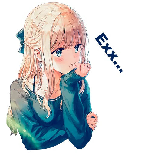 😪 Стикер «Велика Колекція UАnime by. T» для Telegram