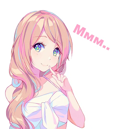 😇 Стикер «Велика Колекція UАnime by. T» для Telegram