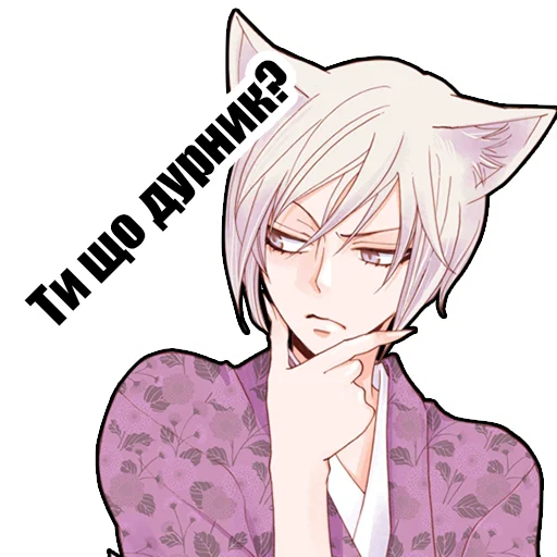 😾 Стикер «Велика Колекція UАnime by. T» для Telegram