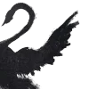 🦢 Эмодзи «黑色的 ?» для Telegram