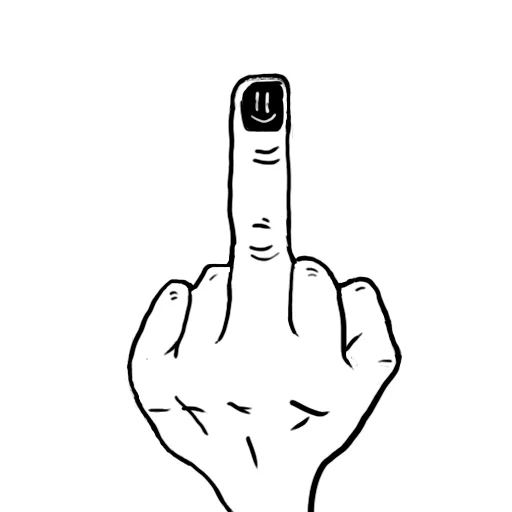 🖕 Стикер «Blots» для Telegram