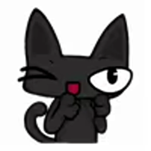 🐈‍⬛ Эмодзи «Black cat» для Telegram