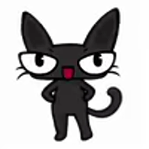 🐈‍⬛ Эмодзи «Black cat» для Telegram