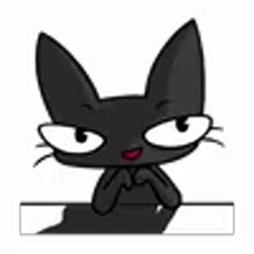 🐈‍⬛ Эмодзи «Black cat» для Telegram