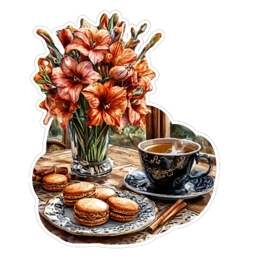 🍽️ Стикер «Black» для Telegram