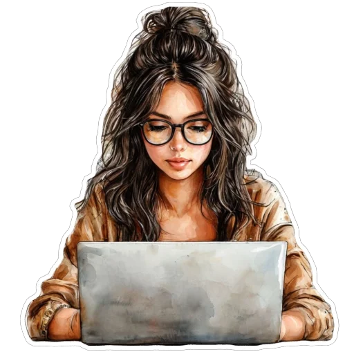 💻 Стикер «Black» для Telegram