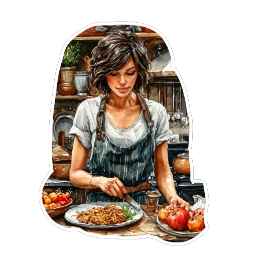 🍲 Стикер «Black» для Telegram