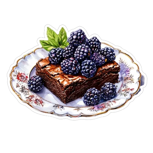 🥮 Стикер «Black» для Telegram