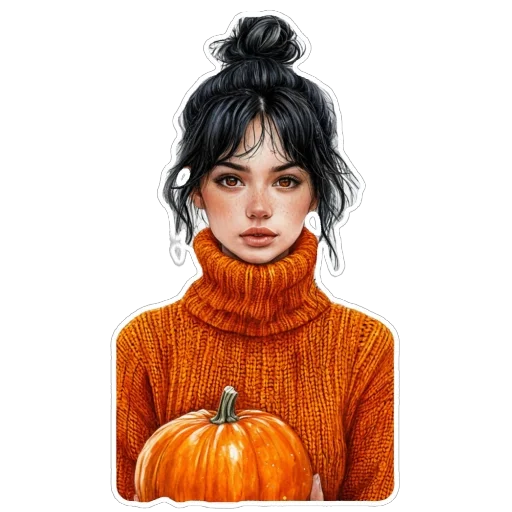 🎃 Стикер «Black» для Telegram