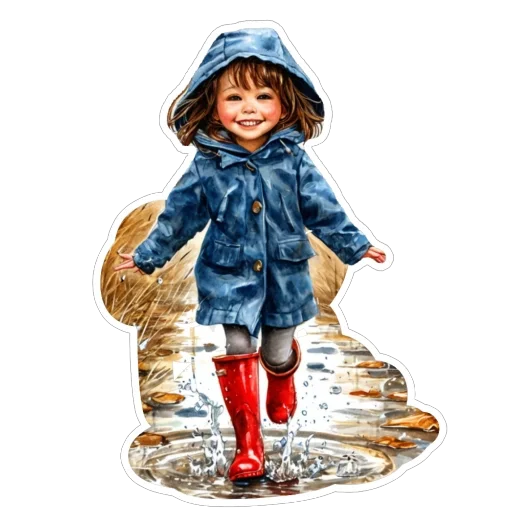 🌧 Стикер «Black» для Telegram