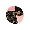 Стикер 53 Black And Gold