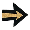 Стикер 27 Black And Gold