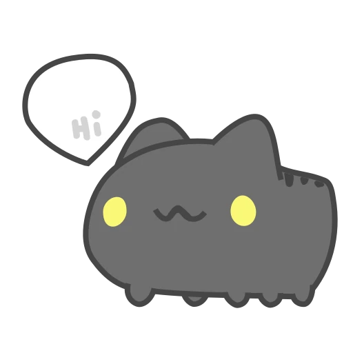 👋 Стикер «Black Capoo» для Telegram
