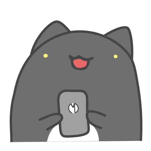 📱 Стикер «Black Capoo» для Telegram
