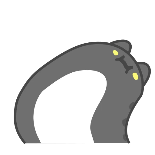 🤪 Стикер «Black Capoo» для Telegram