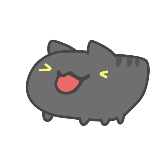 🤪 Стикер «Black Capoo» для Telegram