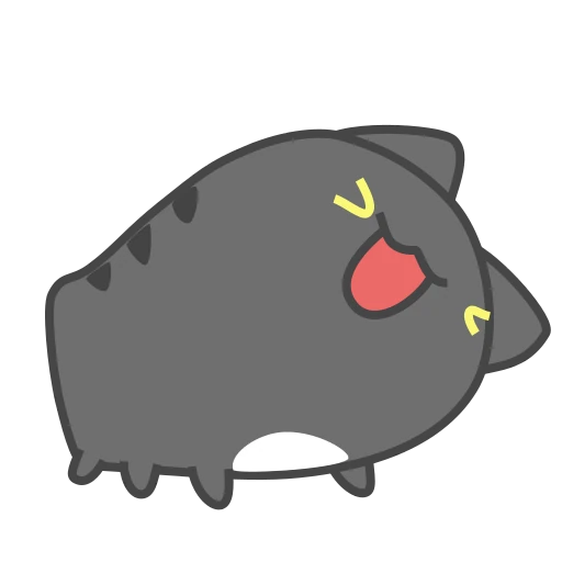 🤪 Стикер «Black Capoo» для Telegram