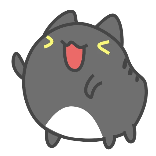 🤪 Стикер «Black Capoo» для Telegram