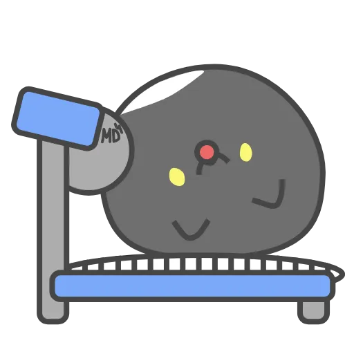 🏃‍♂ Стикер «Black Capoo» для Telegram
