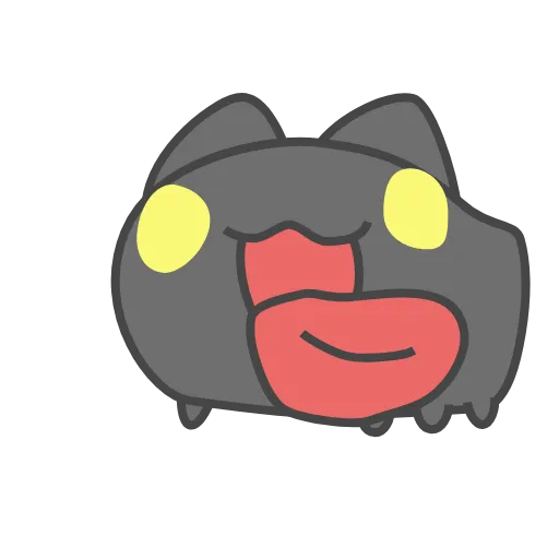 😝 Стикер «Black Capoo» для Telegram