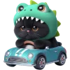 🚙 Эмодзи «Пушистый Стегозавр» для Telegram