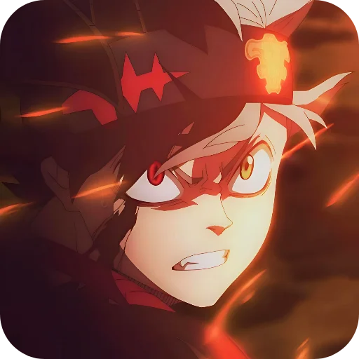 👿 Стикер «Black Clover» для Telegram